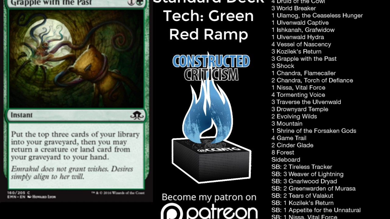 (Aether Revolt Standard) MTG Deck Tech Green Red Ramp YouTube