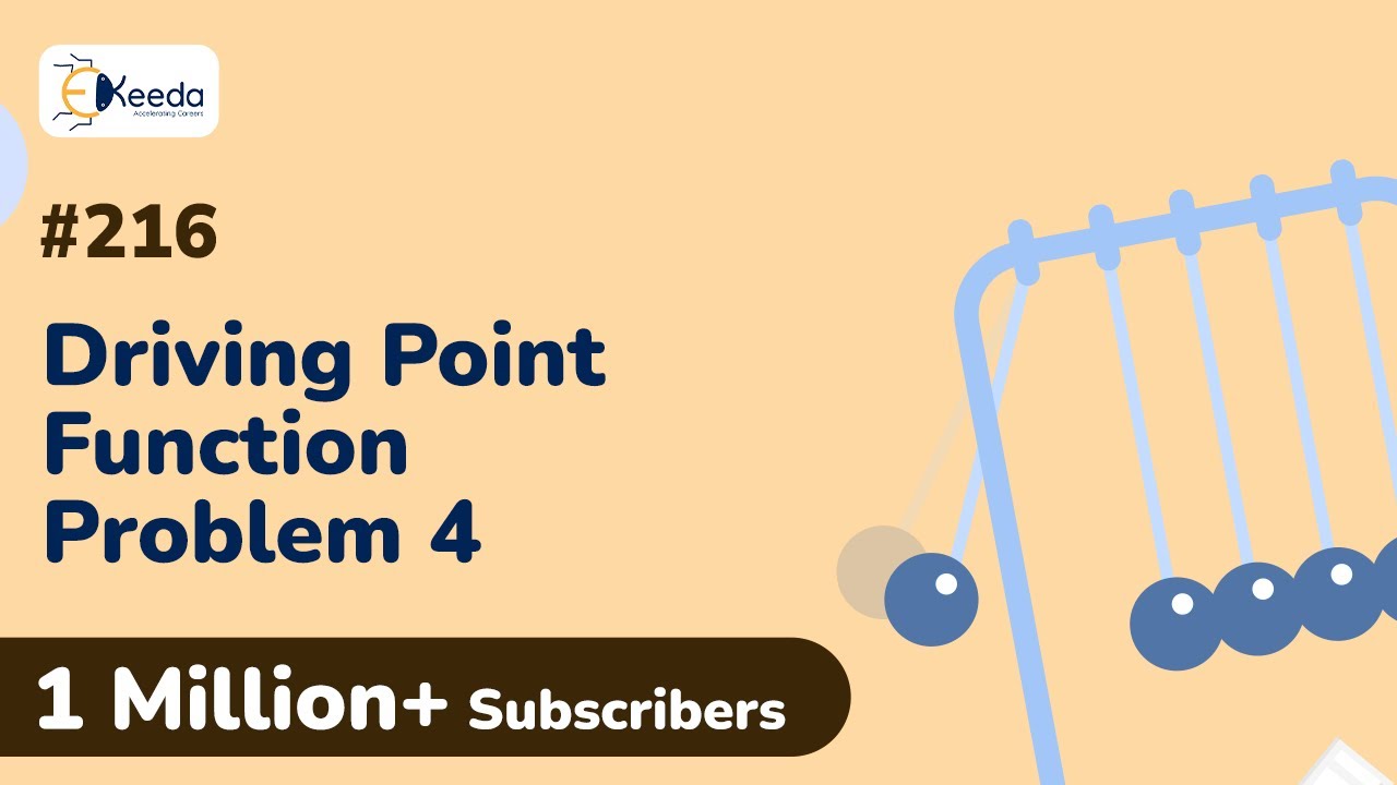 Driving Point Function and Transfer Function Problem 4 | Network ...