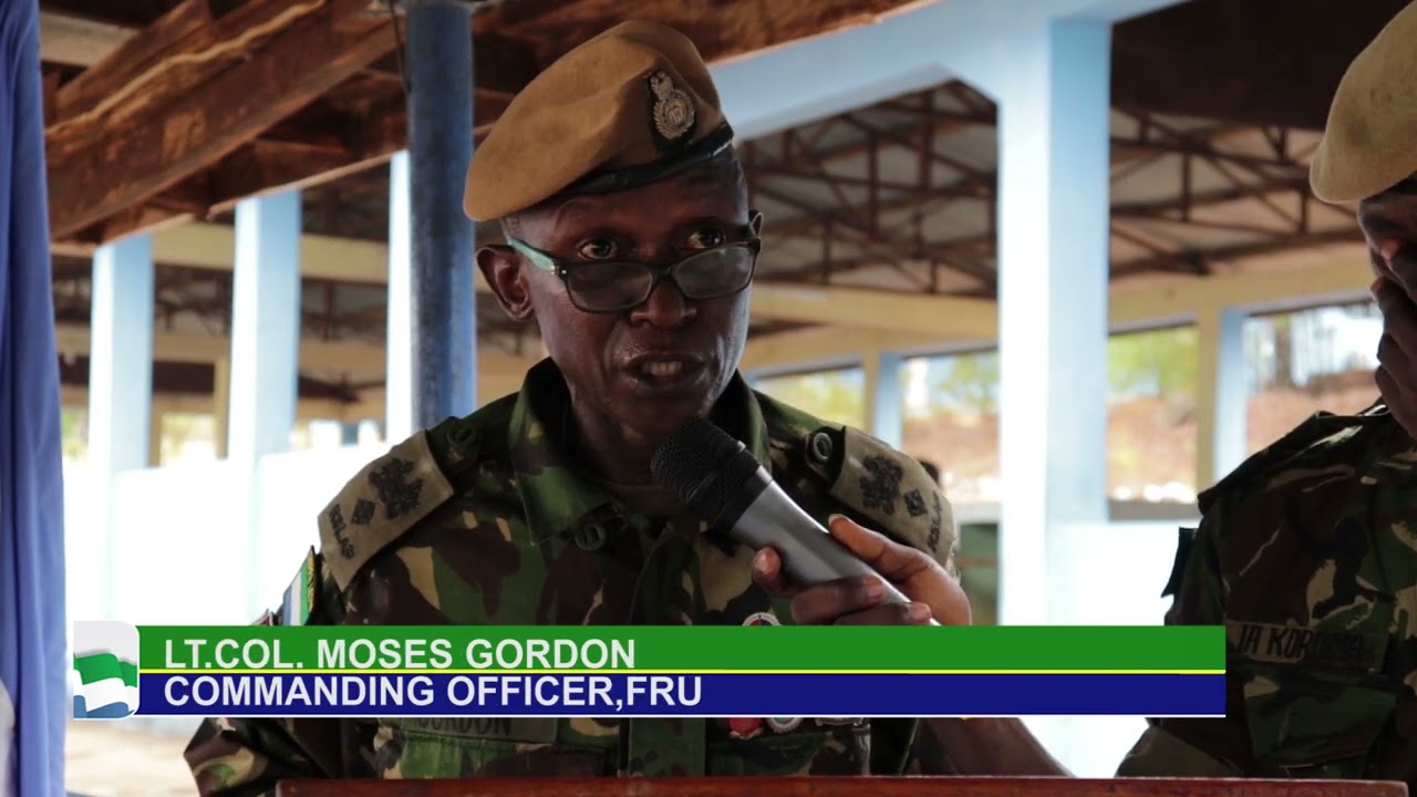 RSLAF TRAINING OF THE SIERRA LEONE  SPECIAL FORCES
