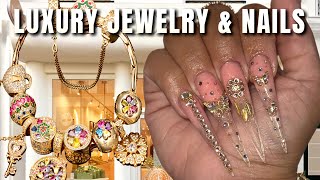 Unboxing Gona Jewelry 🤯 Luxury Nails