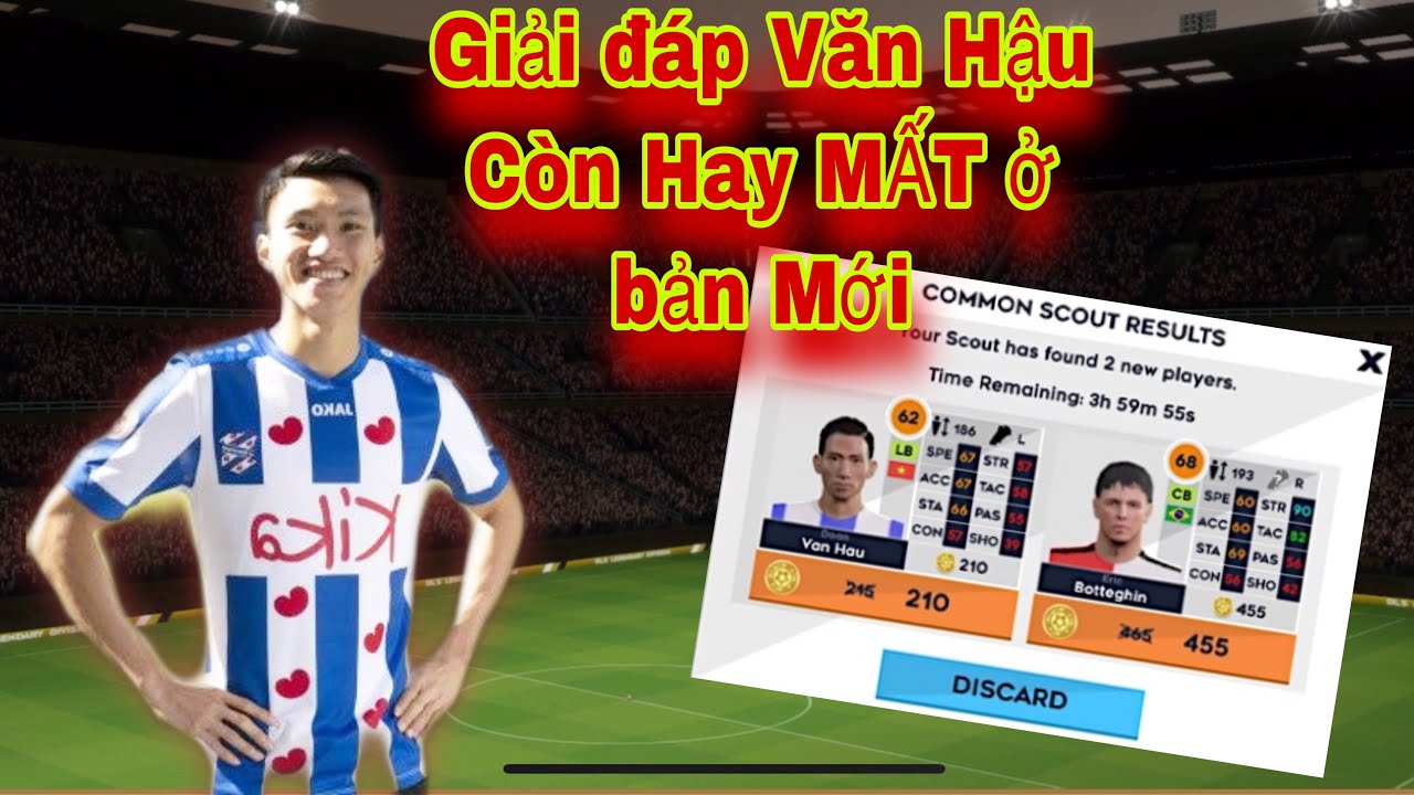 slot 99 Mua ĐOÀN VĂN HẬU ở BẢN MỚI NHẤT Dream League Soccer 2021