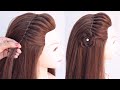 2 awe-inspiring hairstyle for open hair | hairstyle for birthday girl | hairstyle for party