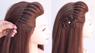 2 awe-inspiring hairstyle for open hair | hairstyle for birthday girl | hairstyle for party