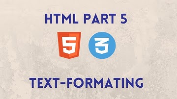 HTML CSS Programming For Beginners Part 5 Text Formatting Urdu|Hindi