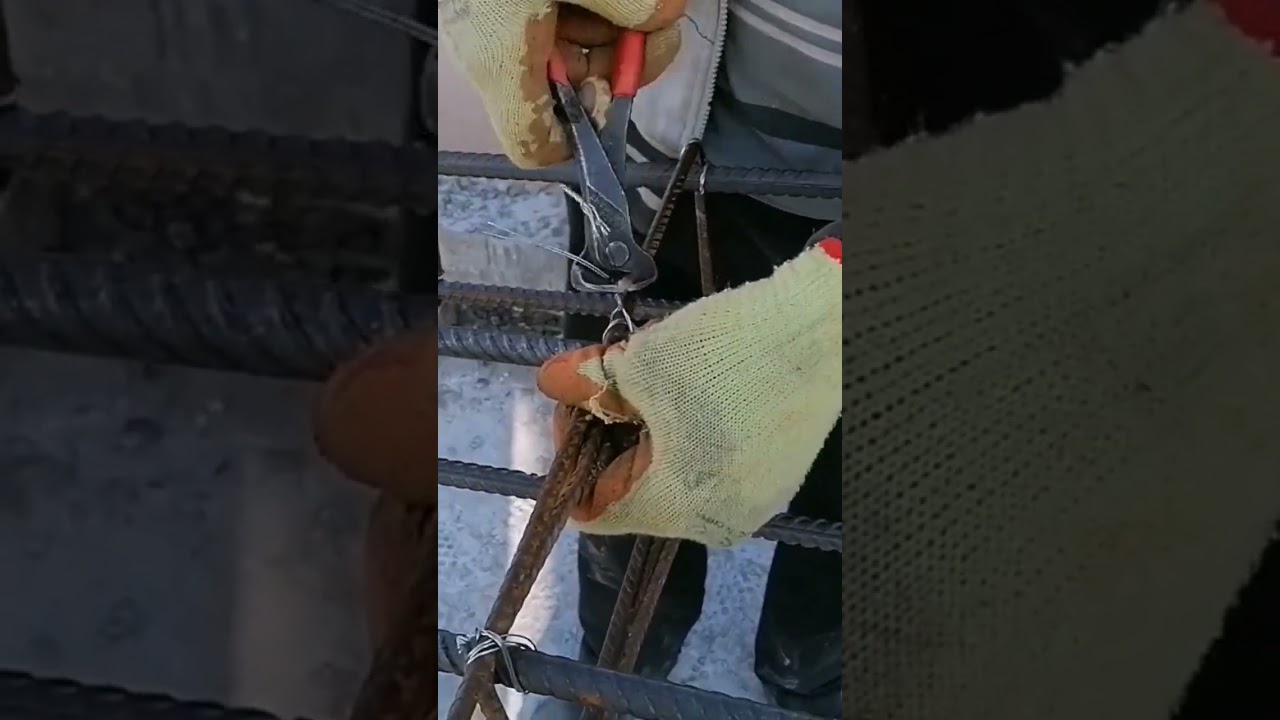 Steel fixer work column.