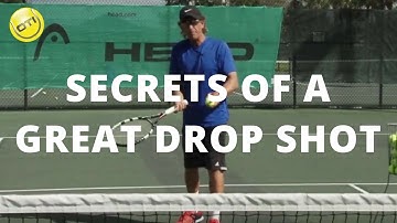 Tennis Tip: Secrets Of A Great Drop Shot
