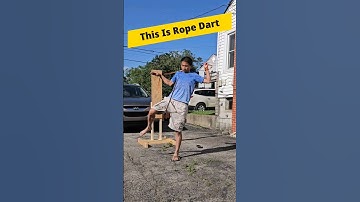 Real Knife Scorpion Rope Dart Shot #ropedart #ropedartacademy #martialarts #flowarts