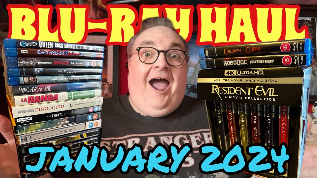 January 2025 Bluray Haul Pickups and Deliveries YouTube