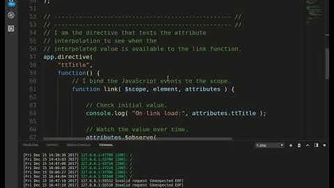 Priority between interpolation directive and normal directive in AngularJs 1