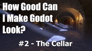 How Good Can I Make Godot Look 2 - The Cellar