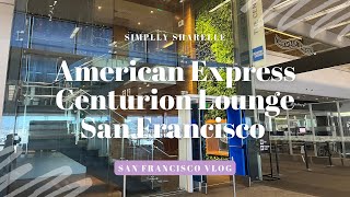 American Express Centurion Lounge San Francisco | Amex Lounge Review