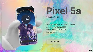 🔥🔥Pixel Android 13 Beta 4 | OEM | Ported from Pixel 5A |With F2FS & Mystic Kernel For Redmi 5/ Pro🔥🔥