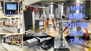 Bàn giao máy ghép khung cao tần Woodmaster tại Đồng Nai