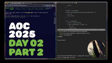 DAY 02/02 | Advent of Code 2025 | Rust | Hands in the air...