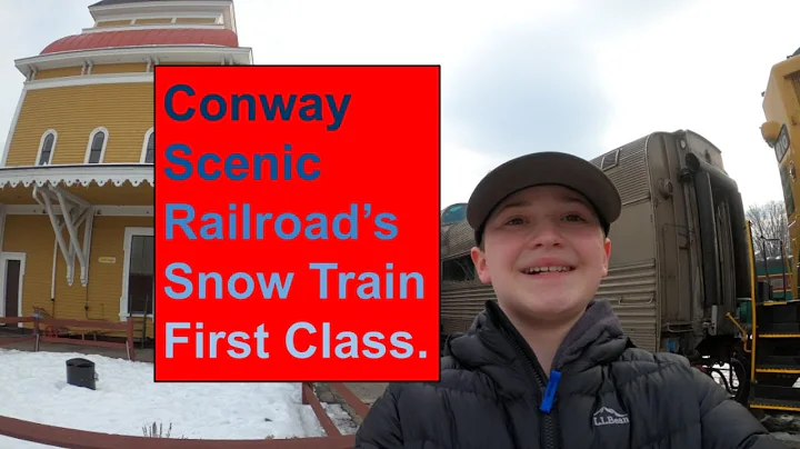 The Conway Scenic Railroad's Snow Train - in the H...