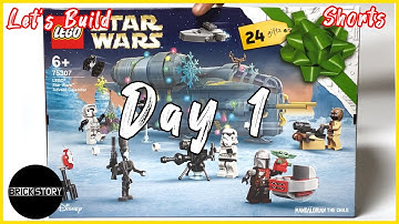 Day 1 LEGO Star Wars: Advent Calendar 2021