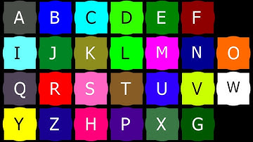 The Alphabet Square Marble Race ASRM in Algodoo