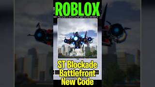 All New ST Blockade Battlefront Codes Roblox