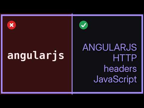 Angular Headers Web API (2 Solutions!!)