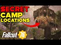 12 SECRET Camp Locations You Never Knew About In FALLOUT 76