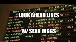 Look Ahead Lines l NFL Week 1  College Football Opening Lines Report