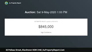 35 Pelleas Street, Blacktown NSW 2148 | AuPropertyReport.Com