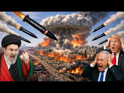 LAGI² TEL AVIV DIHUJANI BOM KLUSTER IRAN!? Ratusan Rudal dan Ribuan Drone Hancurkan Target AS-Israel