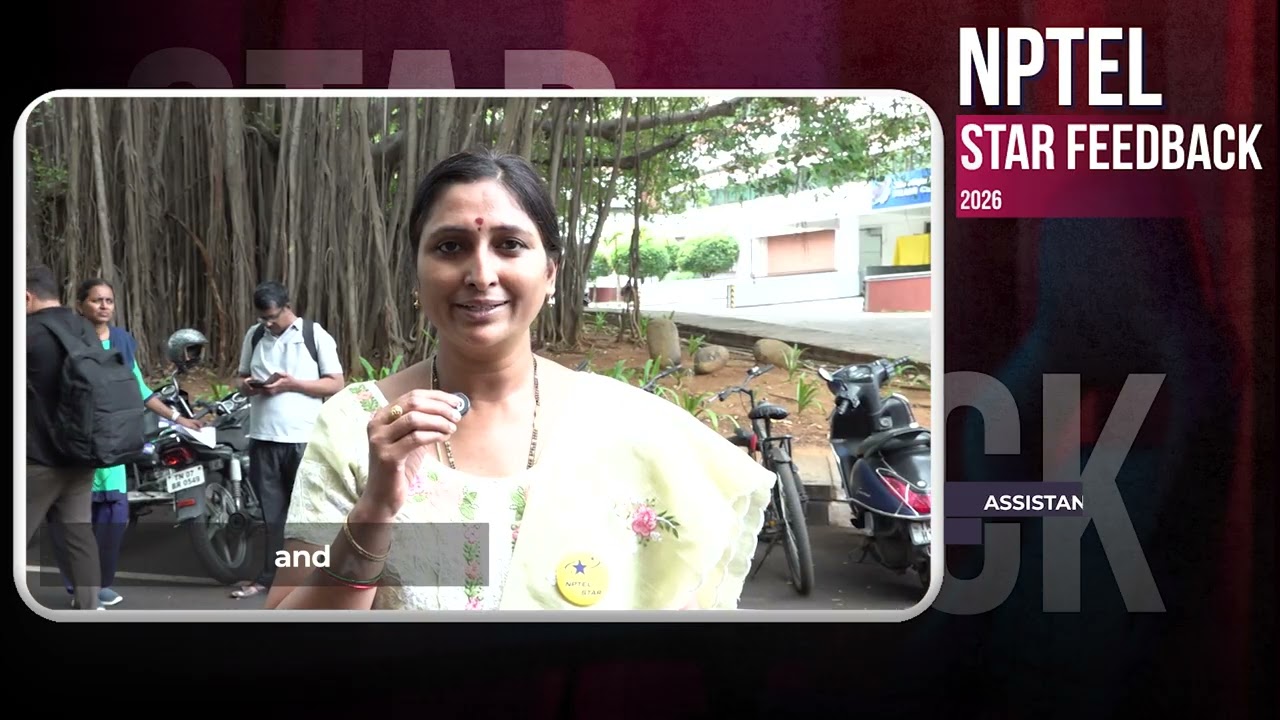 Thumbnail for NPTEL Stars Interaction (South Zone) Straight From the Learners@Eduminofindia
