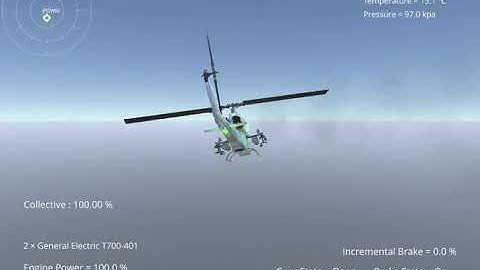 Silantro Unity3D Helicopter Flight Simulator: Bell AH-1W Full Weapons Test