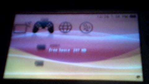 My PSP Cintro and Gameboot