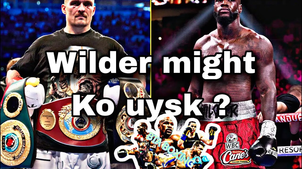 Deontay Wilder could knock oleksandr uysk lights out if giving the opportunity out cold