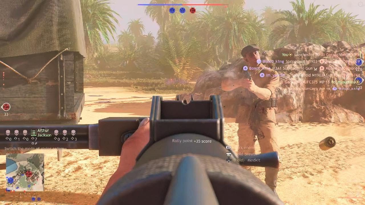 Enlisted (PS5)TUNISIA (Allies BR3):Oasis (Conquest) No Commentary2601250621