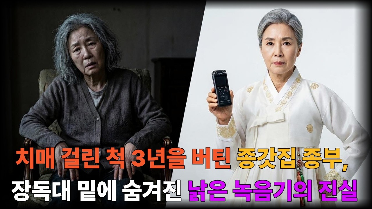 치매 걸린척 3년을 버틴 종갓집 종부의 반전