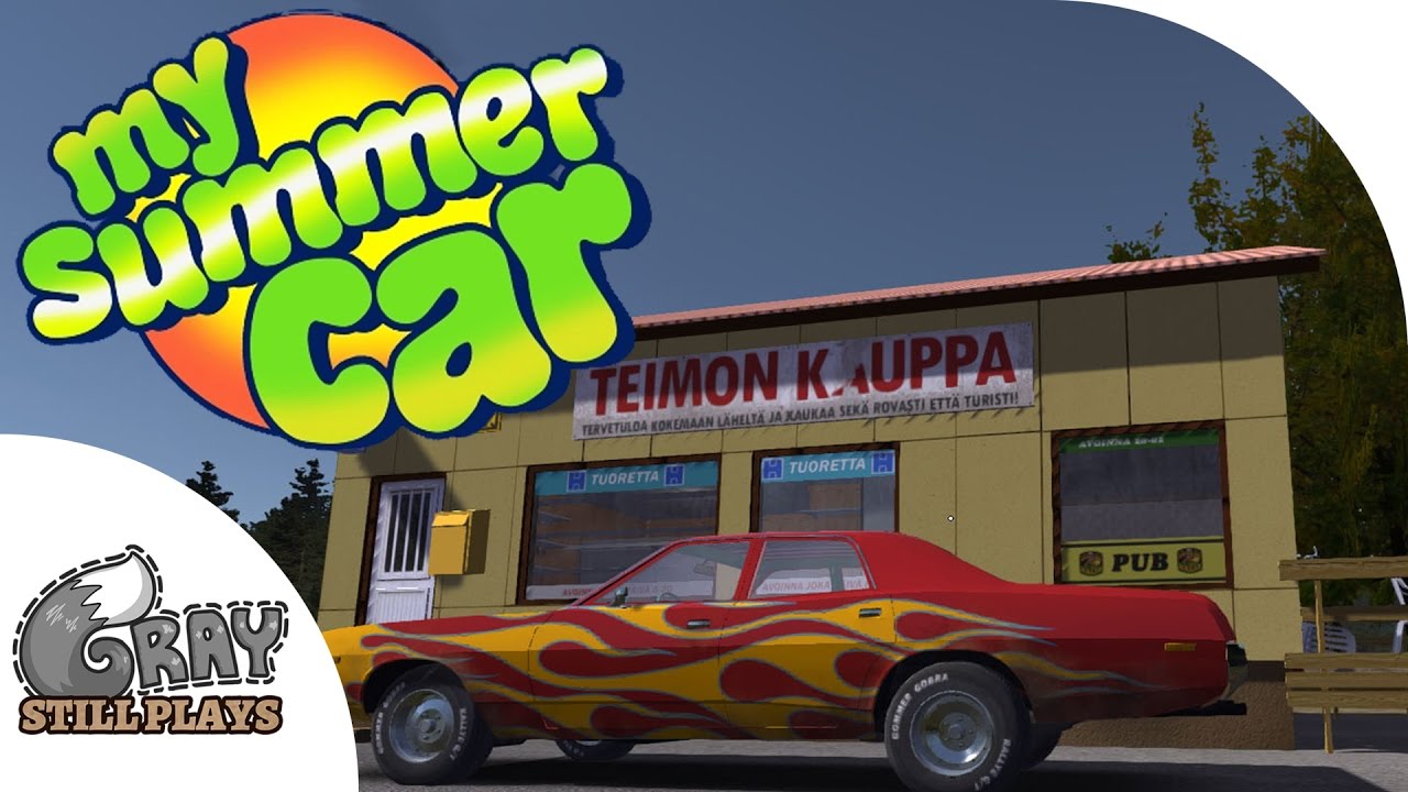 My Summer - Drunken, Car Building Survival SImulator?! - Ep - Gameplay Highlights - YouTube