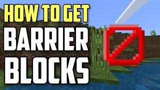 How To Get Barrier Blocks In Minecraft Xbox\/PE\/PS4\/Bedrock