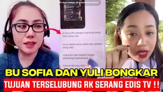 Download Lagu BU SOFIATUL  DAN YULI BONGKAR TUJUAN TERSELUBUNG RK SERANG EDIS TV !! MP3