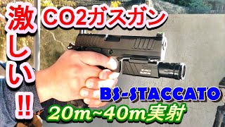 BATON BS-STACCATO CO2ガスガン 屋外実射レビュー