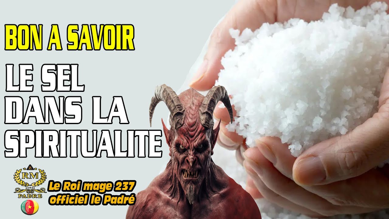 BON A SAVOIR, LE SEL DANS LA SPIRITUALITÉ - YouTube