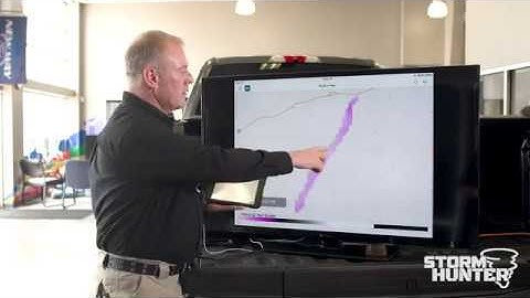 Storm Hunter WX Appp: Hail Swath