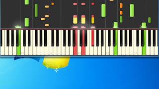 Could You Be Loved (Bob Marley) [Synthesia Piano] [Piano Tutorial Synthesia]