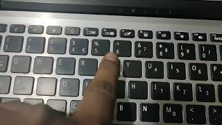 How to type ampersand or and & symbol