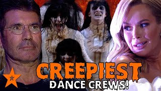 CREEPIEST Dance Crew Auditions EVER on Got Talent!