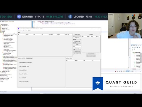 Building A Profitable Algorithmic Trading System In Java Crypto Equities Chapter 1 Connection 