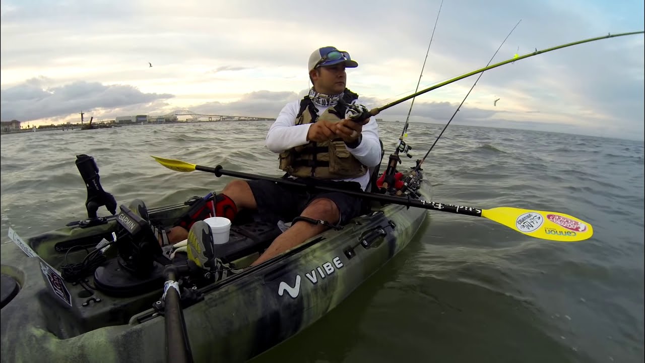 Kayak Fishing Downtown Corpus Christi VibeKayaks YouTube