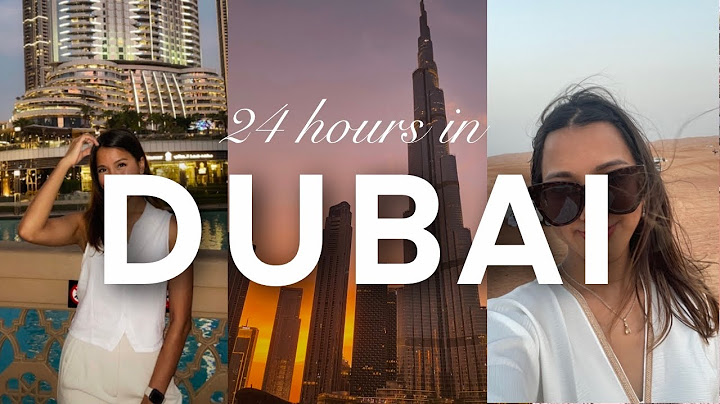 24 HOURS in Dubai - Ultimate Guide to Burj Khalifa, Desert safari, and Palm Jumeirah