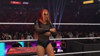 WWE 2K24 - RAW Becky lynch VS Liv Morgan