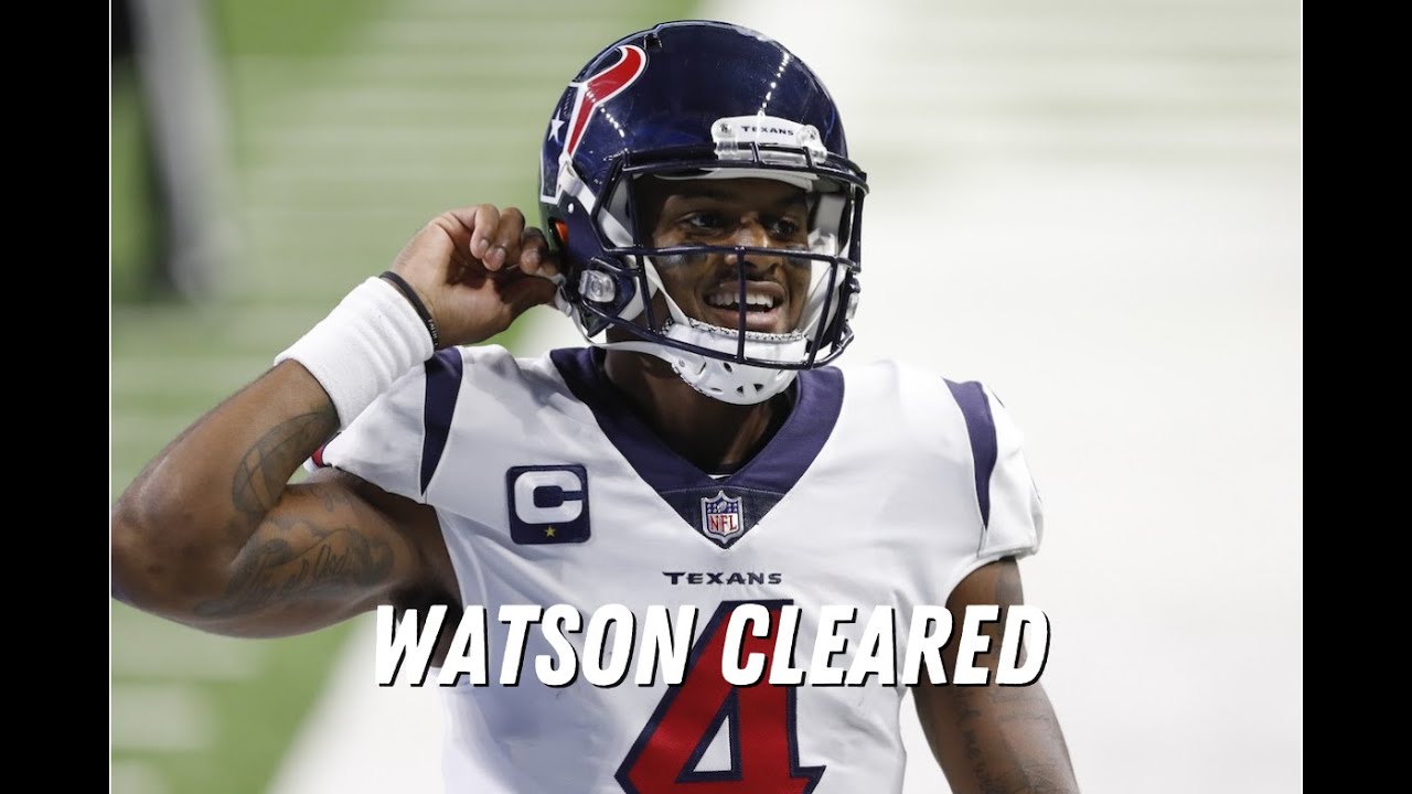 Deshaun Watson is legally cleared of criminal charges
