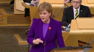 First Minister's Questions - 27 October 2016