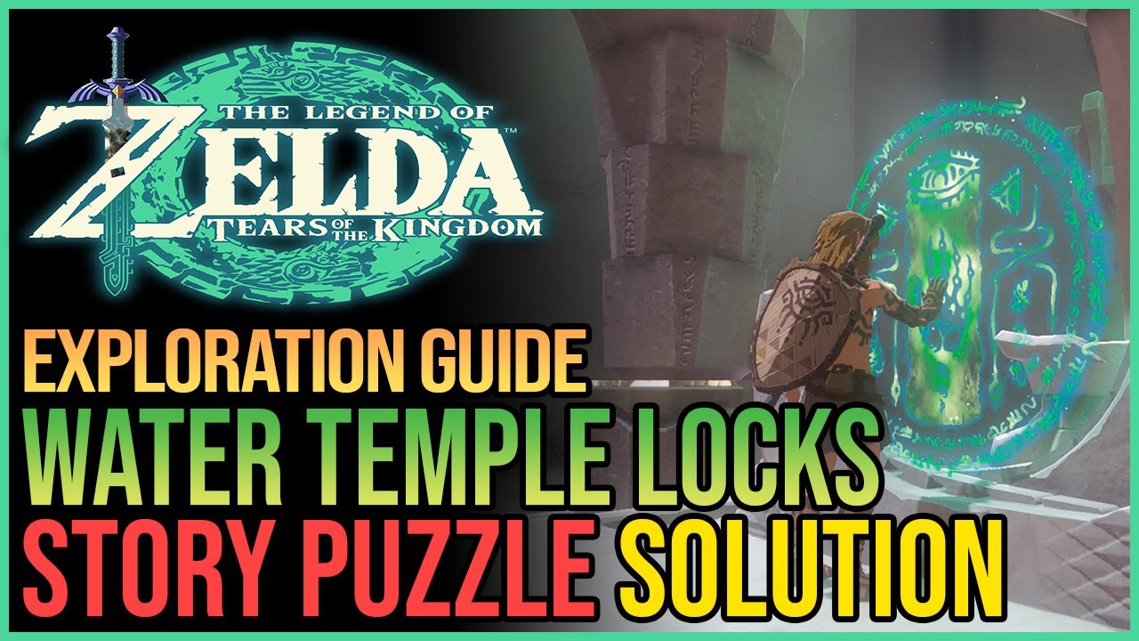 Water Temple Puzzle Solution Zelda Tears of The Kingdom YouTube