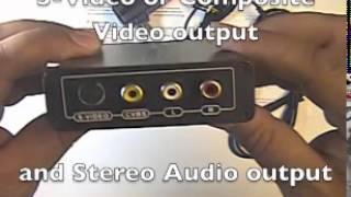 Composite, S-Video, and HDMI to HDMI Converter and Switch w/ HDMI PAL NTSC Support HDMI to S-Video, Composite and Audio